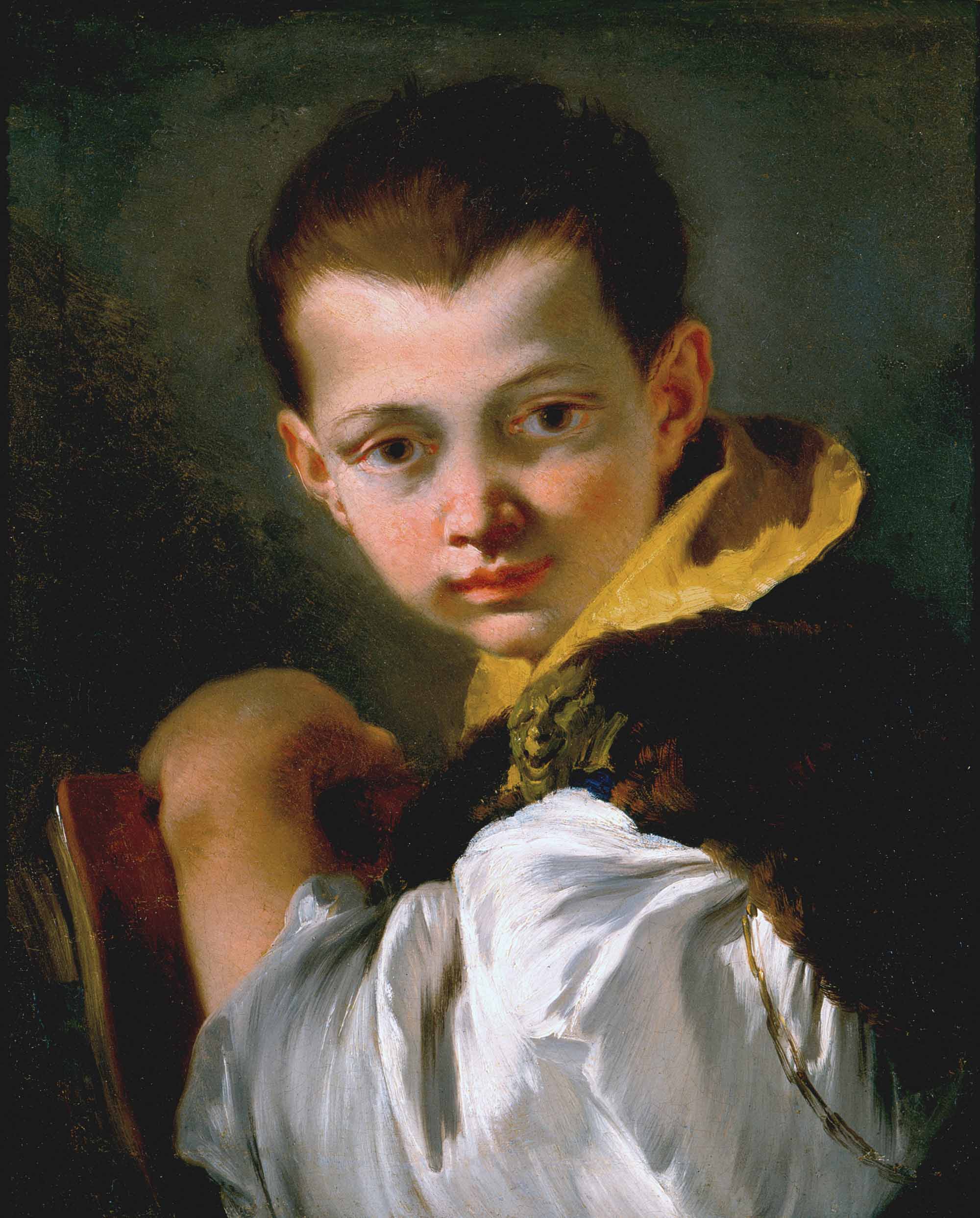 Giovanni Battista Tiepolo Boy Holding a Book